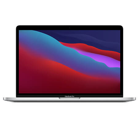 "MacBook Pro 13<br>M1 Chip<br>Late 2020 Silver
